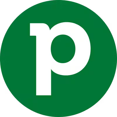 Pipedrive logo.